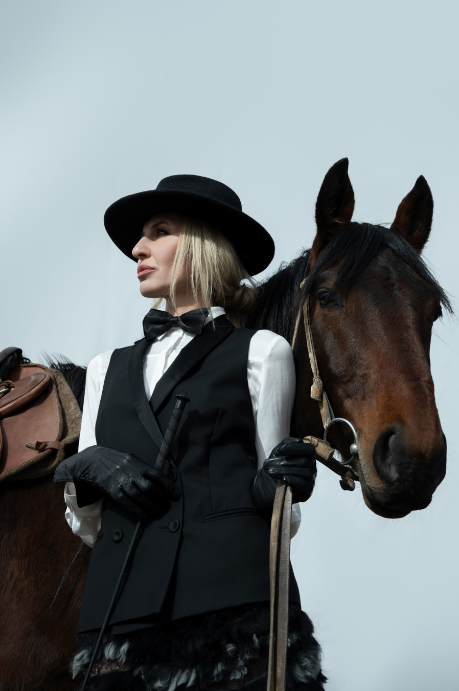 Фотопроект с лошадьми в стиле VOGUE — в Кисловодске — фото 11