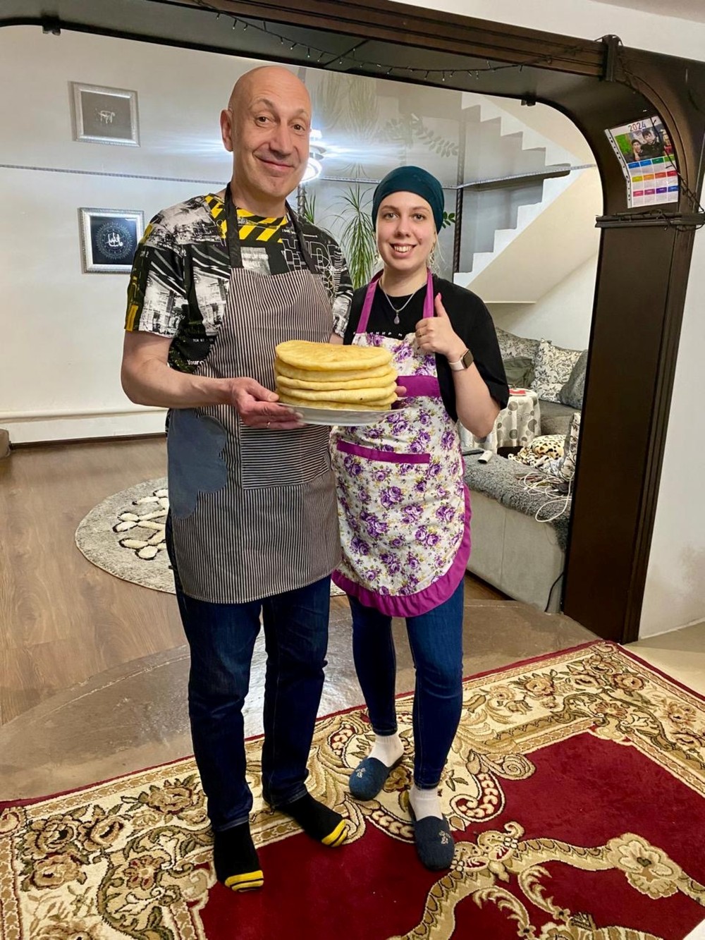 Мастер-класс по приготовлению карачаевских хычинов — фото 5