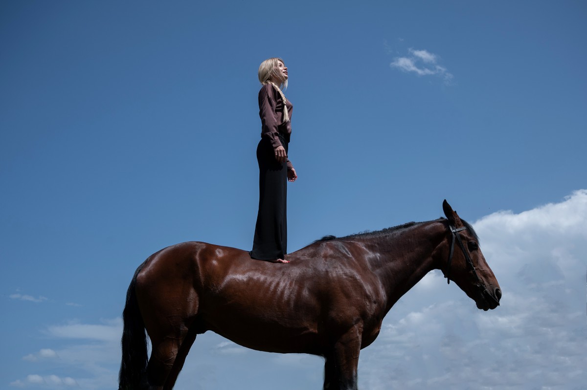 Фотопроект с лошадьми в стиле VOGUE — в Кисловодске — фото 7