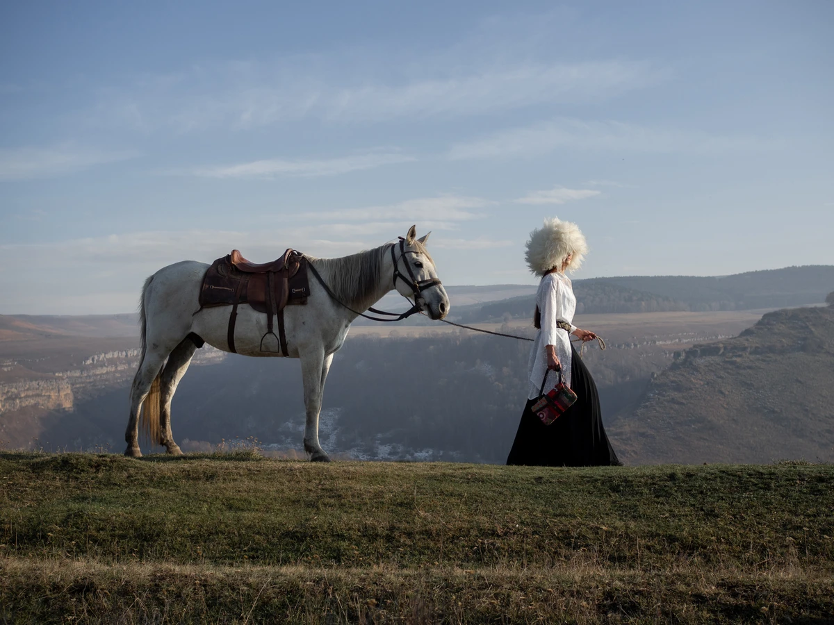 Фотопроект с лошадьми в стиле VOGUE — в Кисловодске — фото 2
